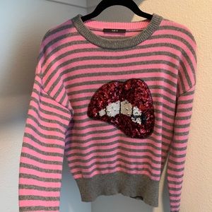 Set 👄 wool striped sweater